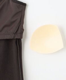 uncrave リブ キャミソール(カップ付き)