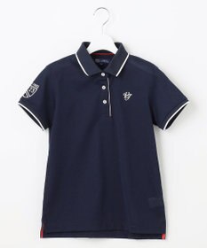 23区GOLF 【WOMEN】ピラミッドカノコ 半袖ポロシャツ