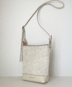 Hekhèr Le Style de Vie 【日本製】ハラコ×シュリンクレザー ショルダーバッグ