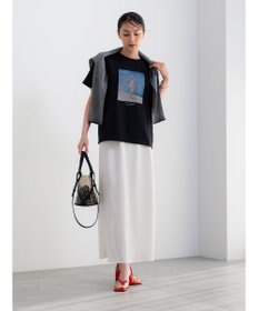 Te chichi マリリンモンロービーチフォトTシャツ