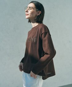 UNFILO シアーフォルムニット クルーネック