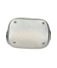 INTER-CHAUSSURES 【ANDREA CARDONE】メタリックレザーバケットバッグ