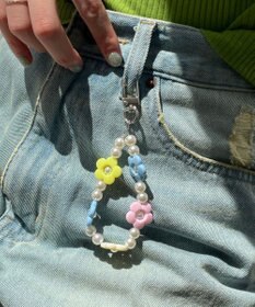 WEGO ビーズフープキーホルダーA