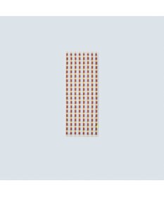 COQ 【SUPER ZERO】PLAID GEO チェックフェイスタオル