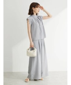 Green Parks ・ＥＬＥＮＣＡＲＥ　ＤＵＥ　リネンライクワイドパンツ