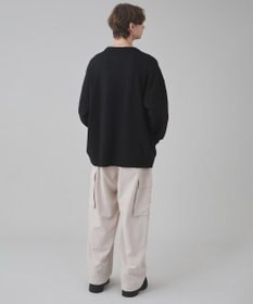 WEGO 【ユニセックス着用ITEM/SMLサイズ展開】アクセ付きワンポイントニットプルオーバー