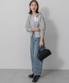 組曲 L ロゴ刺繍入り裏毛パーカー