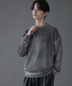 WEGO 【ユニセックス着用ITEM】マイクロシャギーワンポイントプルオーバー