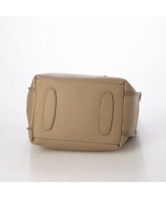 UNBILLION カシュカシュ cachecache / 1枚革風ショルダーベルト付ディテールトート