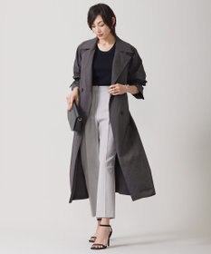 ICB 【洗える】 シンセティックフルニードル クルーネックプルオーバー