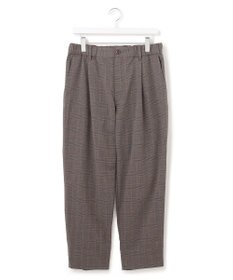 J.PRESS YORK STREET 【UNISEX】チェックテーパードパンツ