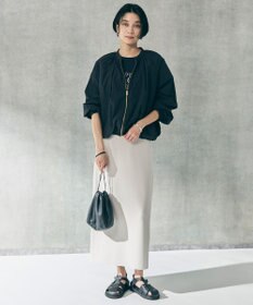 UNFILO L 【WEB限定カラー】スゴ機能美ニット Iラインスカート