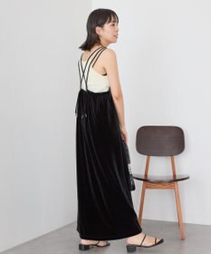 AMERICAN HOLIC ベロアキャミワンピース