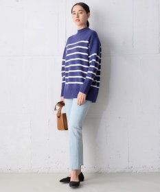 UNFILO センタープレステーパードデニム