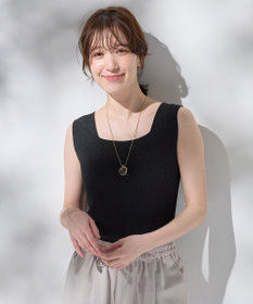 ANY リブニットタンクトップ