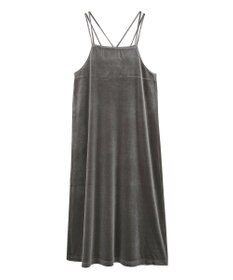 AMERICAN HOLIC ベロアキャミワンピース