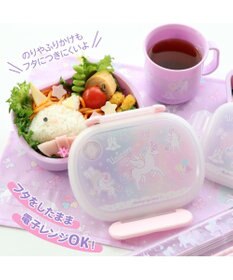 Mother garden マザーガーデン ユニコーン １段 お弁当箱 《ハピネス柄》 350mL 日本製