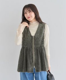 Green Parks ・ＥＬＥＮＣＡＲＥ　ＤＵＥ　ケミカルコーデュロイベスト