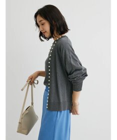 Green Parks ・ＥＬＥＮＣＡＲＥ　ＤＵＥパールツキシアーカーディガン