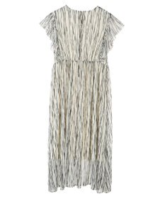 Green Parks ａ．肩フリルプリントワンピース