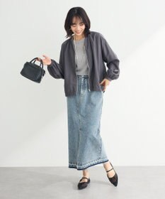 Green Parks シアーワッフルプルオーバー