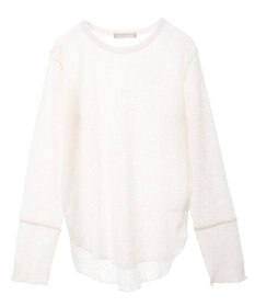 Green Parks シアーワッフルプルオーバー