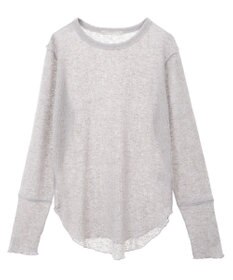 Green Parks シアーワッフルプルオーバー