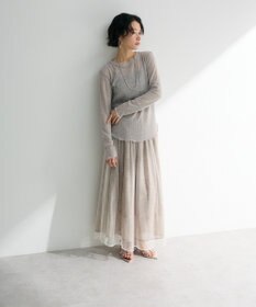 Green Parks シアーワッフルプルオーバー