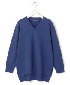 23区 L 【Lサイズ限定】ヴィスコースストレッチ Ｖネック ニット