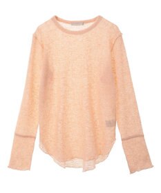 Green Parks シアーワッフルプルオーバー