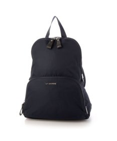 LA BAGAGERIE ナイロン×リサイクルレザー　ミニリュック