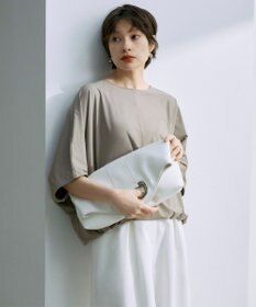 ICB 【UVカット・接触冷感・速乾・洗える】マットスキューバ ドルマンスリーブプルオーバー