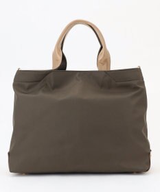 LA BAGAGERIE ツイルナイロン×エナメル 2WAYトートバッグ Mサイズ