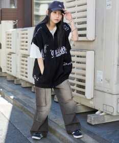 WEGO 【ユニセックス着用ITEM/MLサイズ展開】ジャガードノースリジップパーカー