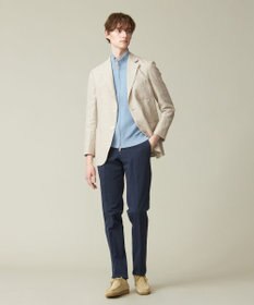 J.PRESS MEN ハイツイストリンクス  フルジップニットカーディガン