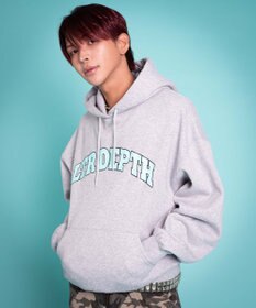 WEGO 【ユニセックス着用ITEM/MLサイズ展開】カレッジプルパーカー