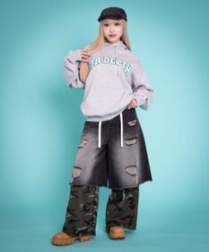 WEGO 【ユニセックス着用ITEM/MLサイズ展開】カレッジプルパーカー