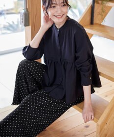 Tiaclasse 【新色追加・洗える】プリーツパンツ