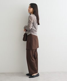CRAFT STANDARD BOUTIQUE シアーベロアサイドギャザープルオーバー