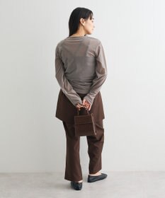 CRAFT STANDARD BOUTIQUE シアーベロアサイドギャザープルオーバー