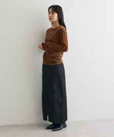 CRAFT STANDARD BOUTIQUE シアーベロアサイドギャザープルオーバー