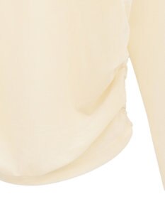 CRAFT STANDARD BOUTIQUE シアーベロアサイドギャザープルオーバー