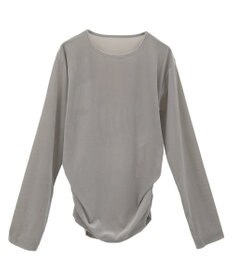 CRAFT STANDARD BOUTIQUE シアーベロアサイドギャザープルオーバー