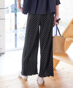 Tiaclasse 【新色追加・洗える】プリーツパンツ