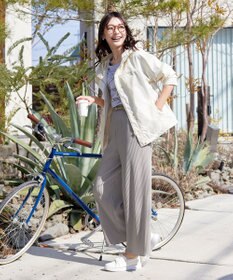 Tiaclasse 【新色追加・洗える】プリーツパンツ