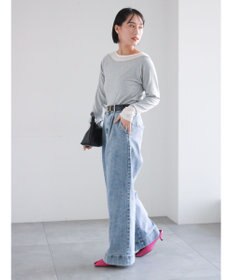 Te chichi ワイドデニムパンツ
