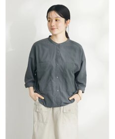 CRAFT STANDARD BOUTIQUE ＢＩＧポケットナイロンブラウス