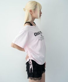 WEGO ホルターネックレイヤードワンショルT