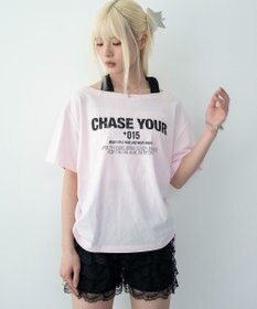 WEGO ホルターネックレイヤードワンショルT