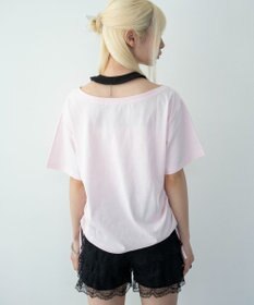 WEGO ホルターネックレイヤードワンショルT